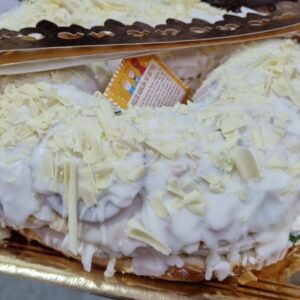 Roscón de Reyes de Chocolate Blanco