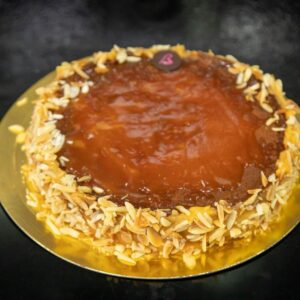 Tarta de Almendra y Caramelo