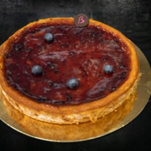 Tarta de Queso con Arándanos